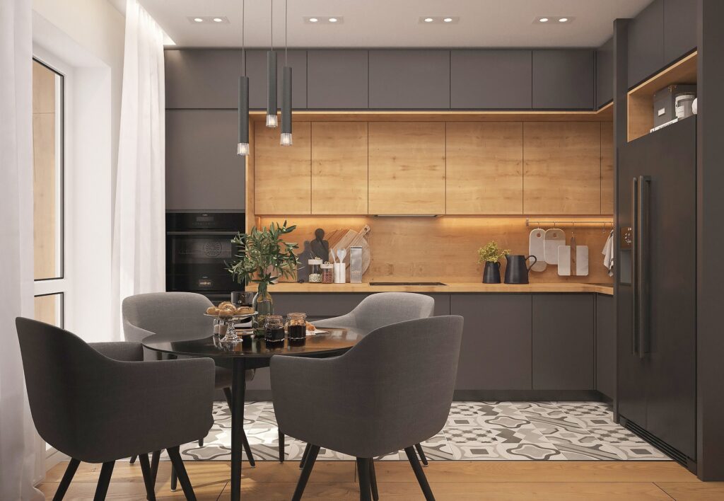 What is a depreciation schedule? A property investor’s guide » What is a depreciation schedule Modern kitchen with appliances and fittings in an Australian investment property, showing Division 40 plant and equipment assets eligible for tax depreciation