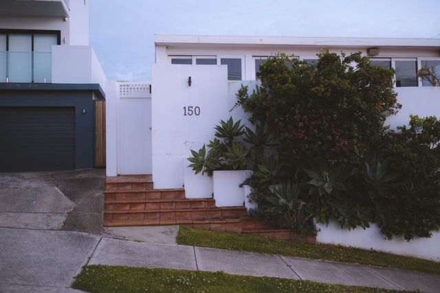 Front entrance of an established residential investment property